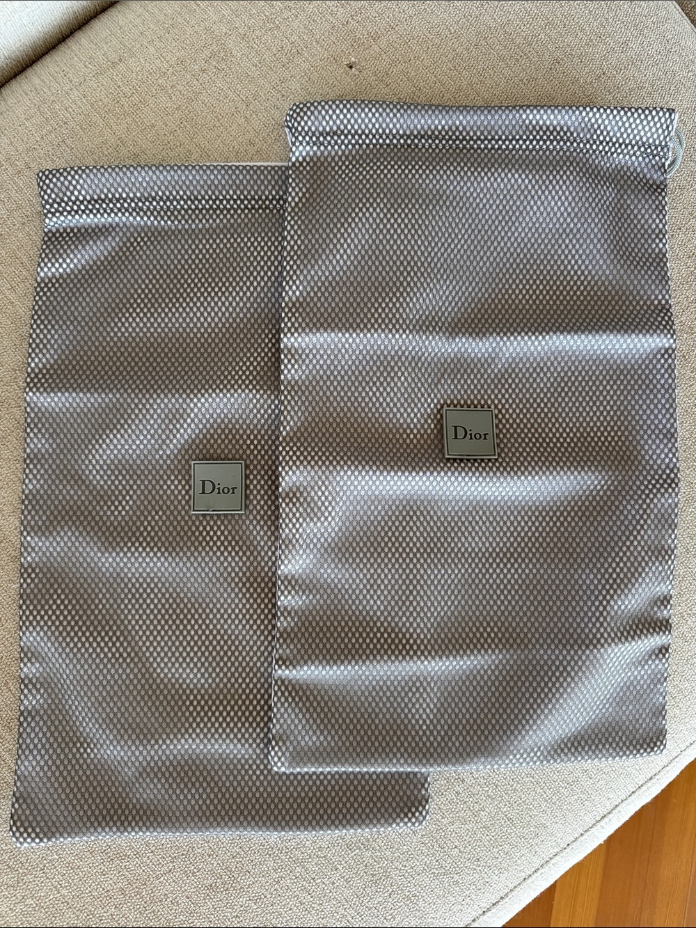 DIOR Two Logo Shoe Sneaker Dustbags